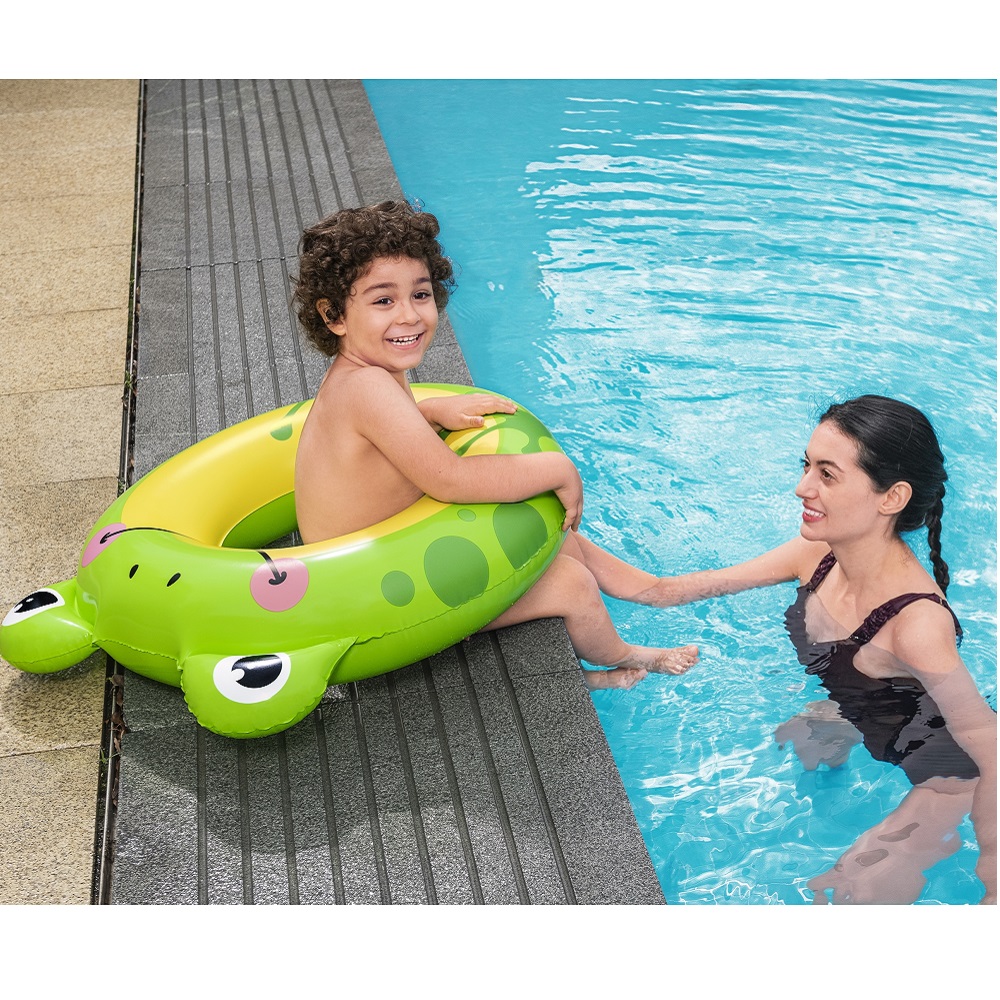 Inflatabe swim ring Bestway Frog