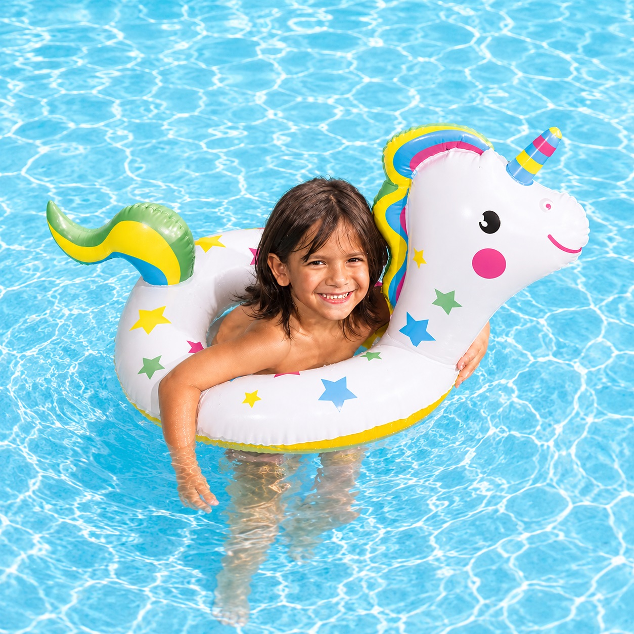 Inflatable Swim Ring - Bestway Unicorn