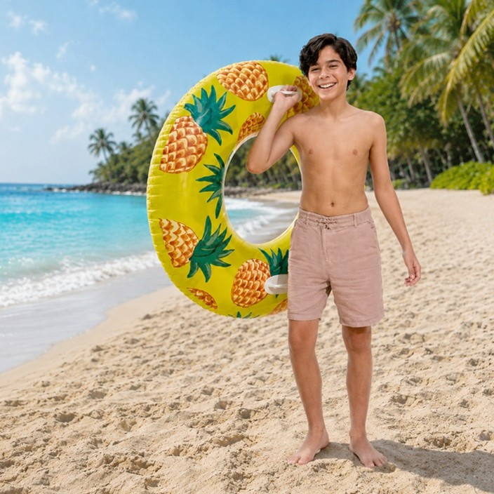 Swim Ring XL - Intex Pineapple