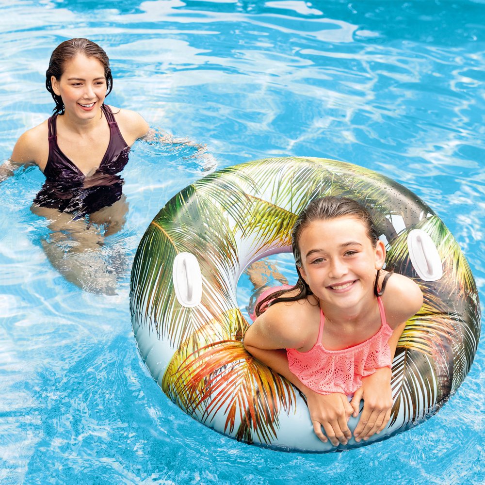 Swim ring Intex XL Palm Leaves