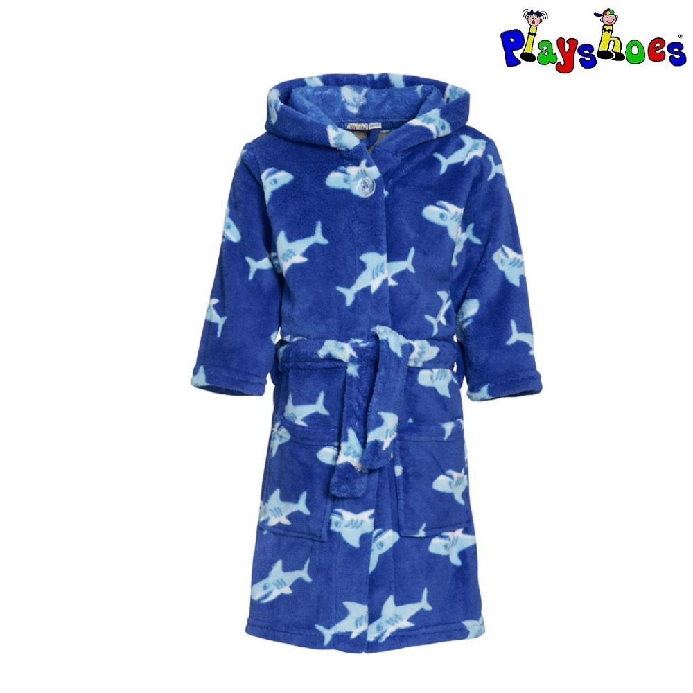 Children's bathrobe Playshoes Shark