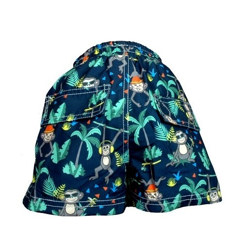 Swim trunks for children Banz Navy Jungle