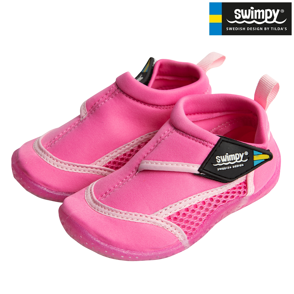 Kids' beach shoes Swimpy Cerise