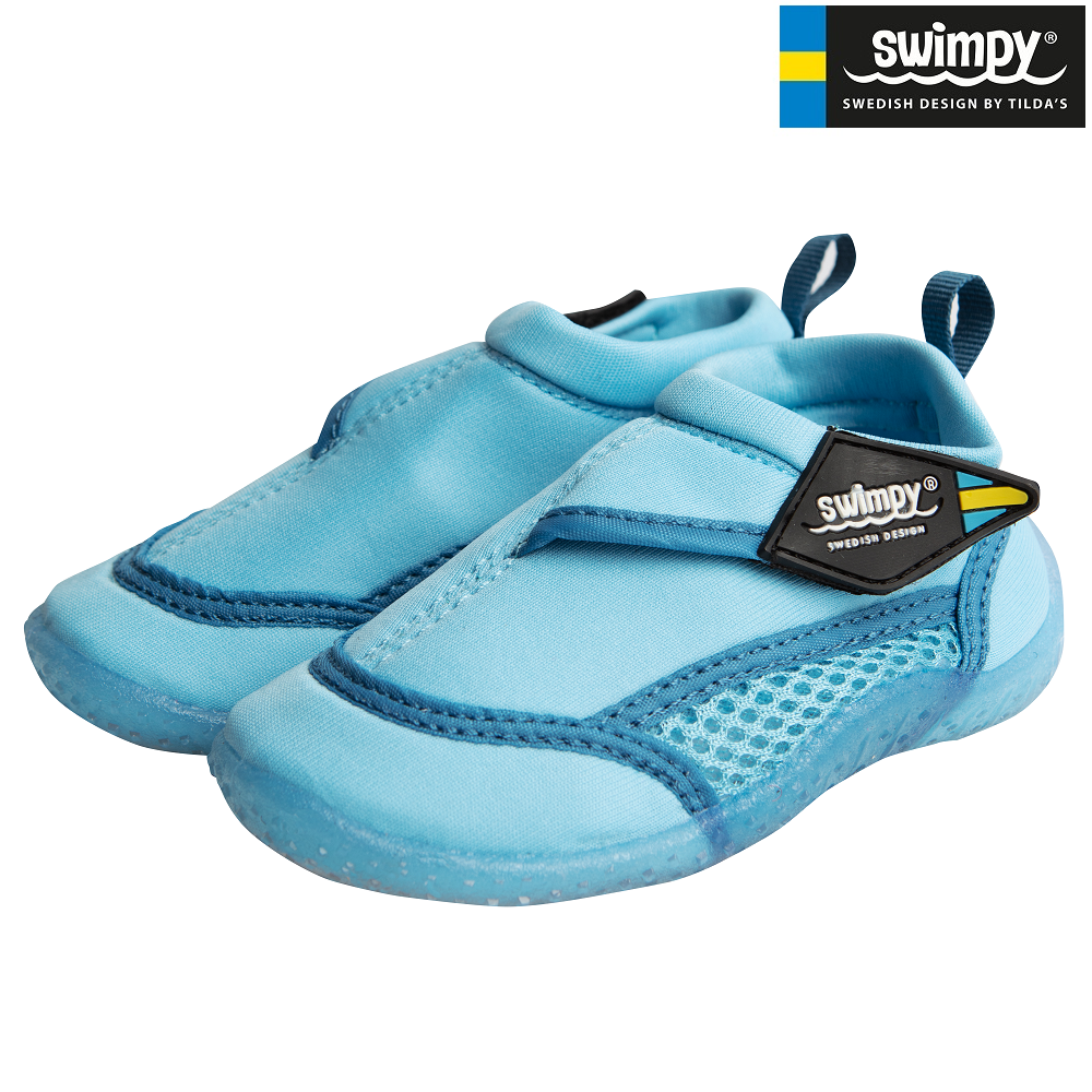 Kids' beach shoes Swimpy Light Turquoise