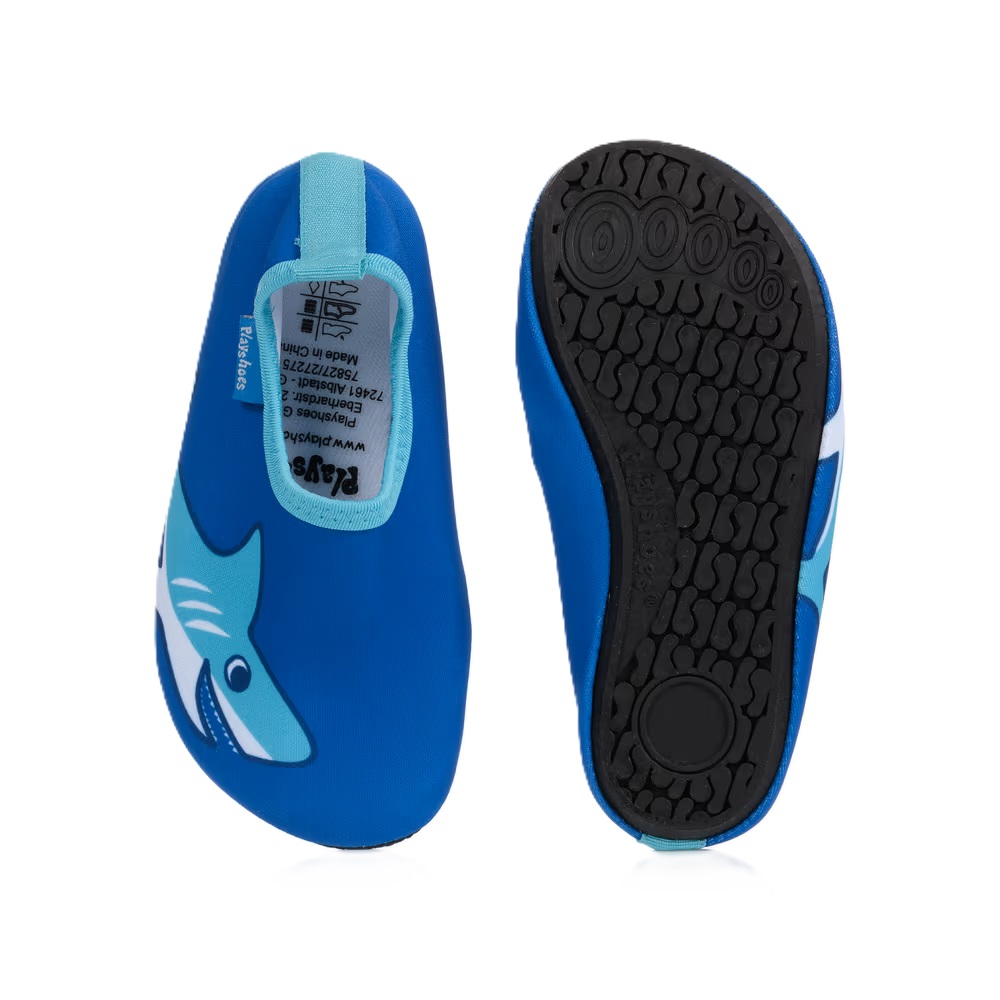 Kids' Beach Shoes - Playshoes Uni Aquasocks Shark