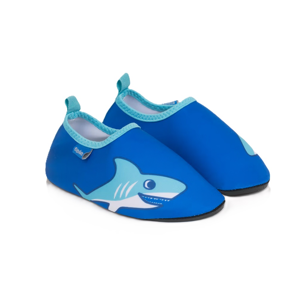 Kids' Beach Shoes - Playshoes Uni Aquasocks Shark