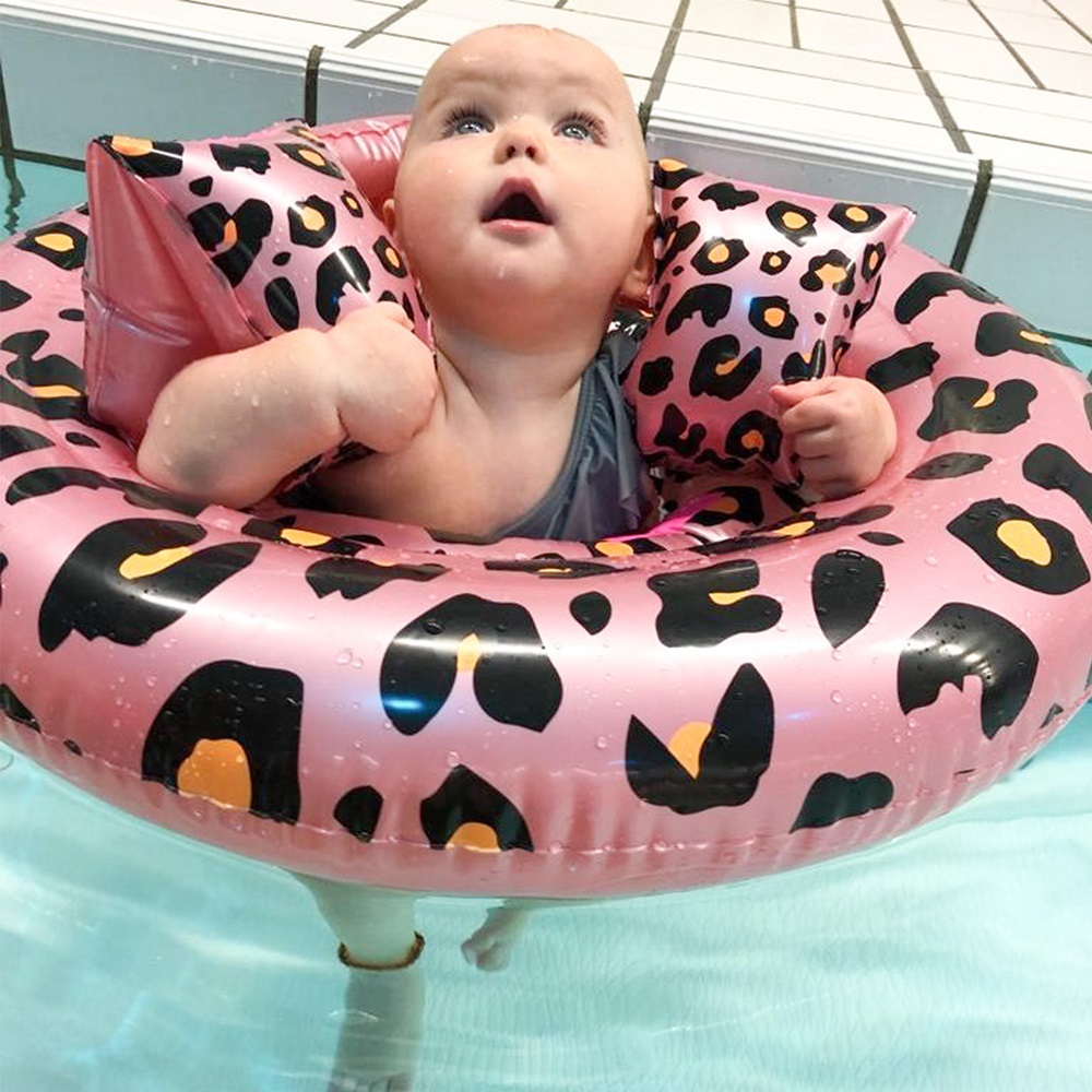 Badring baby Swim Essentials Pink Leopard