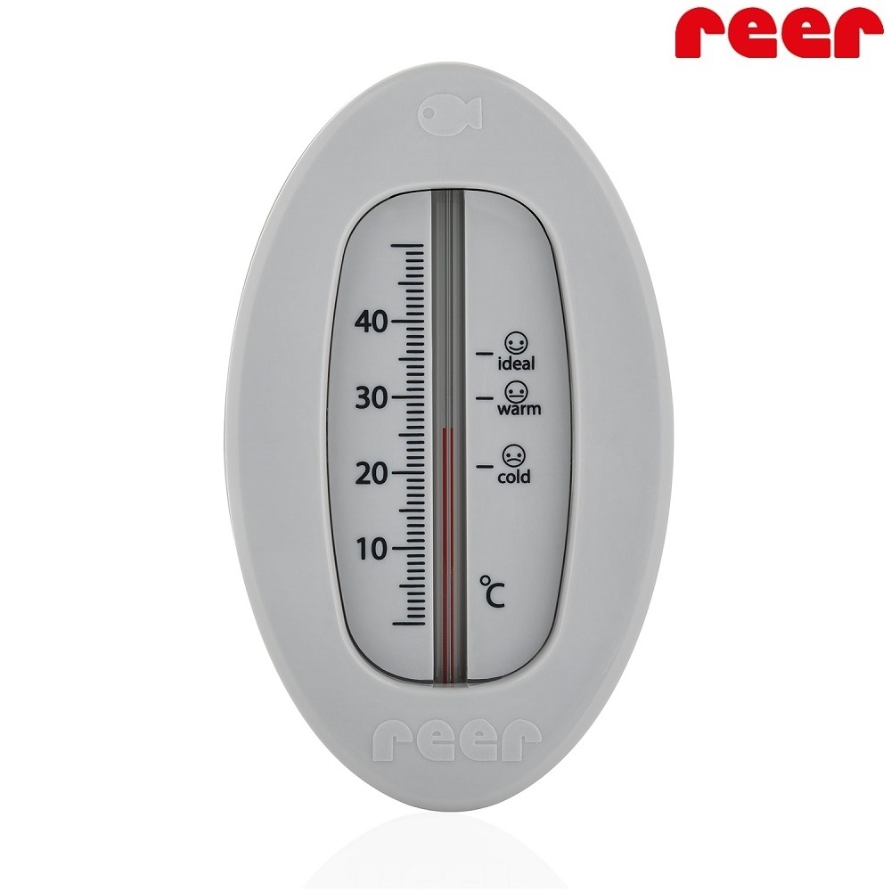 Bath thermometer for children Reer Oval Grey