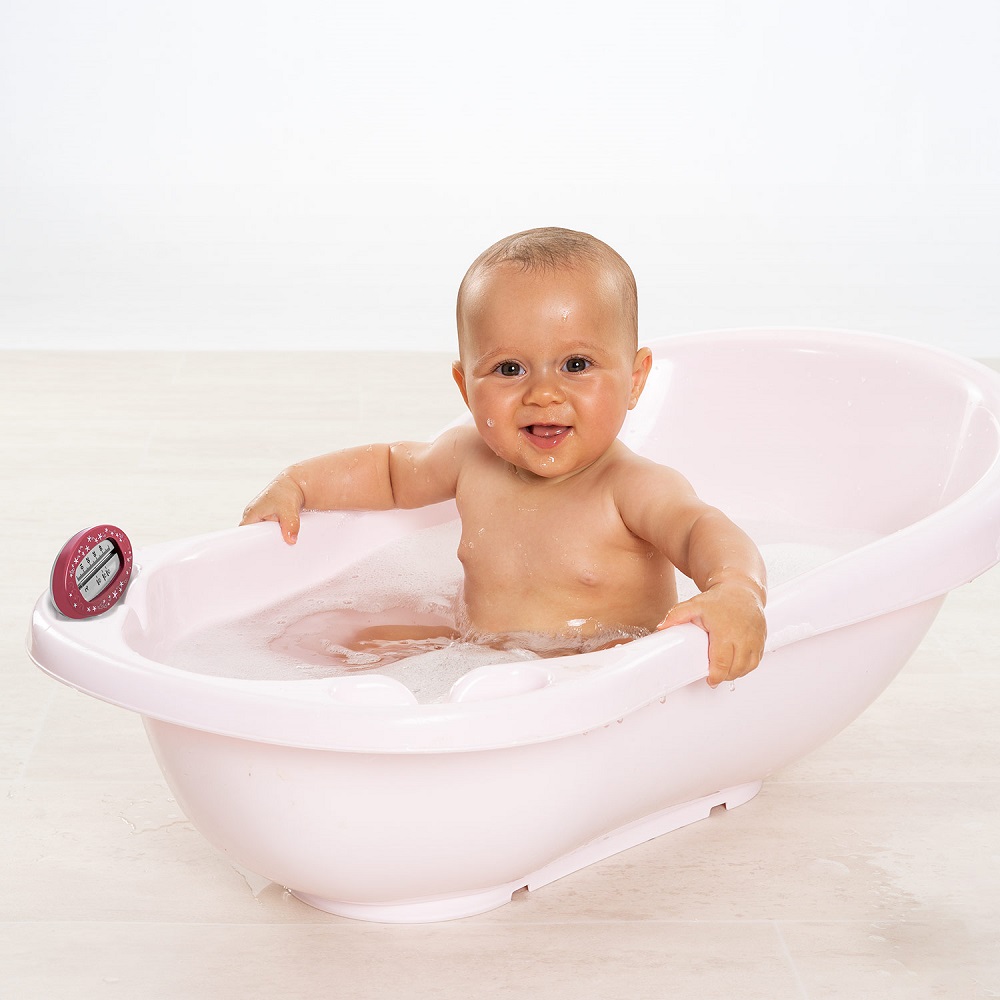 Bath thermometer for children Reer Oval Red