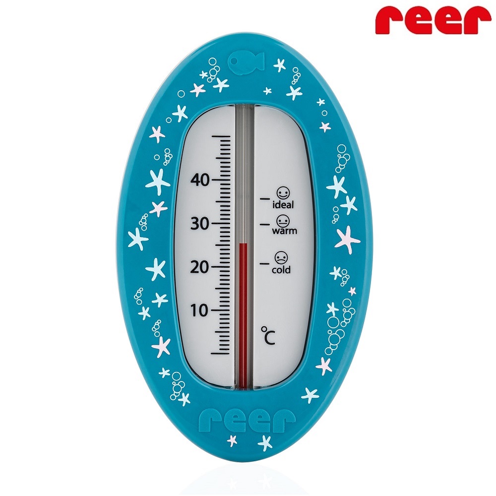 Bath thermometer for children Reer Oval Blue