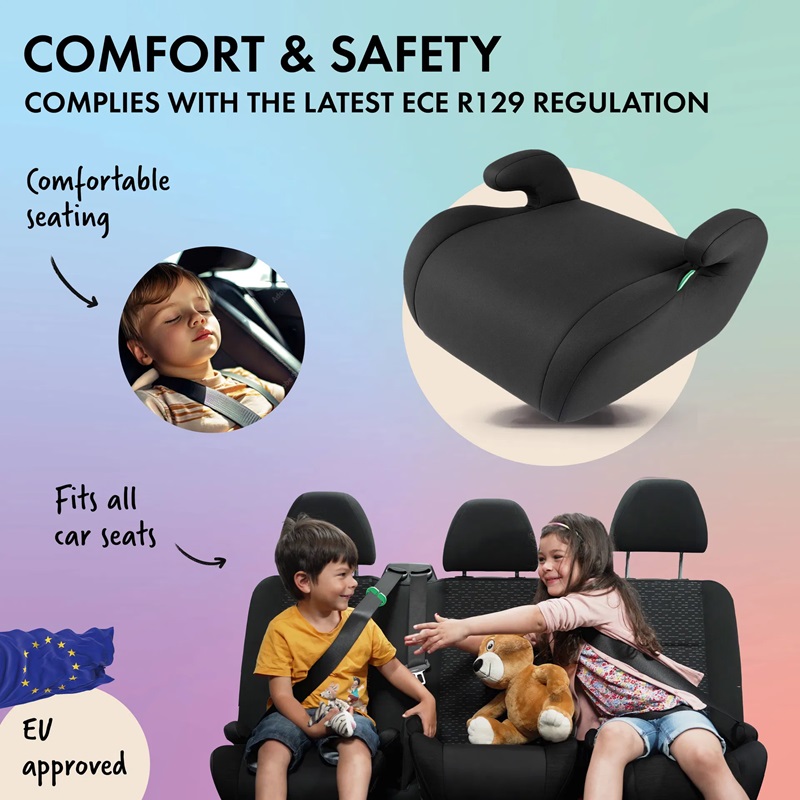 Car Booster Seat - Walser Raffi Black