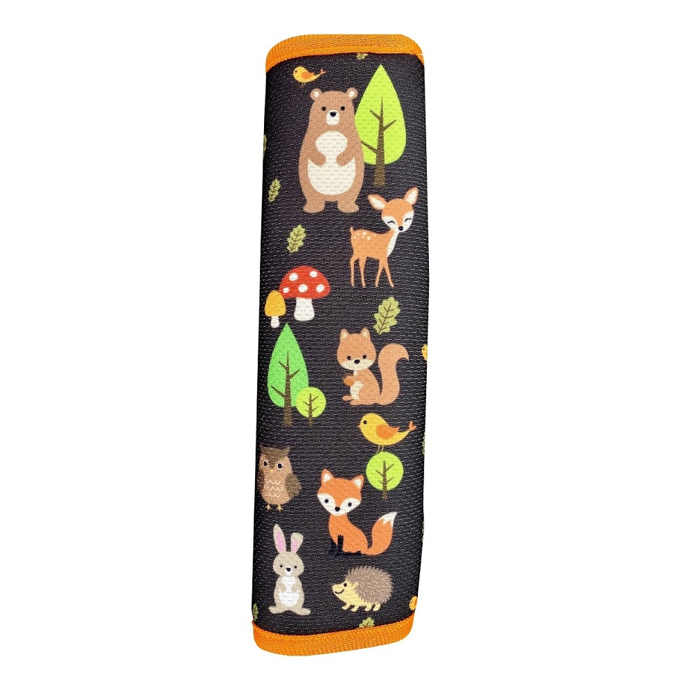 Car seat belt cover Heckbo Forest Animals