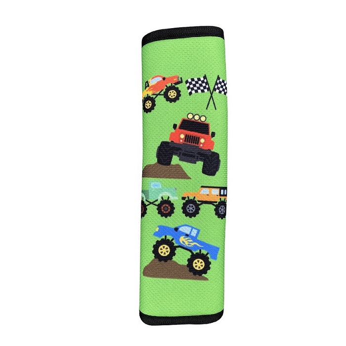 Car seat belt cover Heckbo Monster Trucks