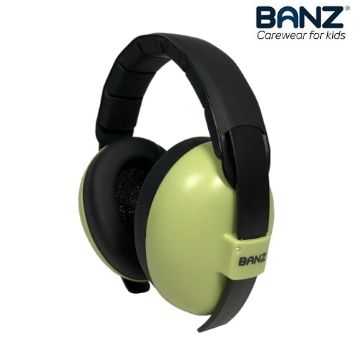 Baby ear defenders Banz Bubzee Leaf Green