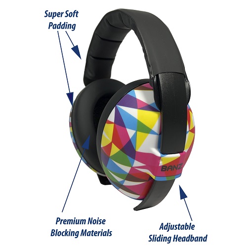 Children's noice cancelling ear muffs Banz Prisma