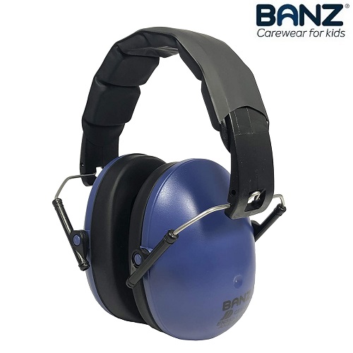 Kids ear defenders Banz Navy Blue