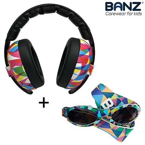 Baby sunglasses and ear defenders Banz Bubzee Prisma