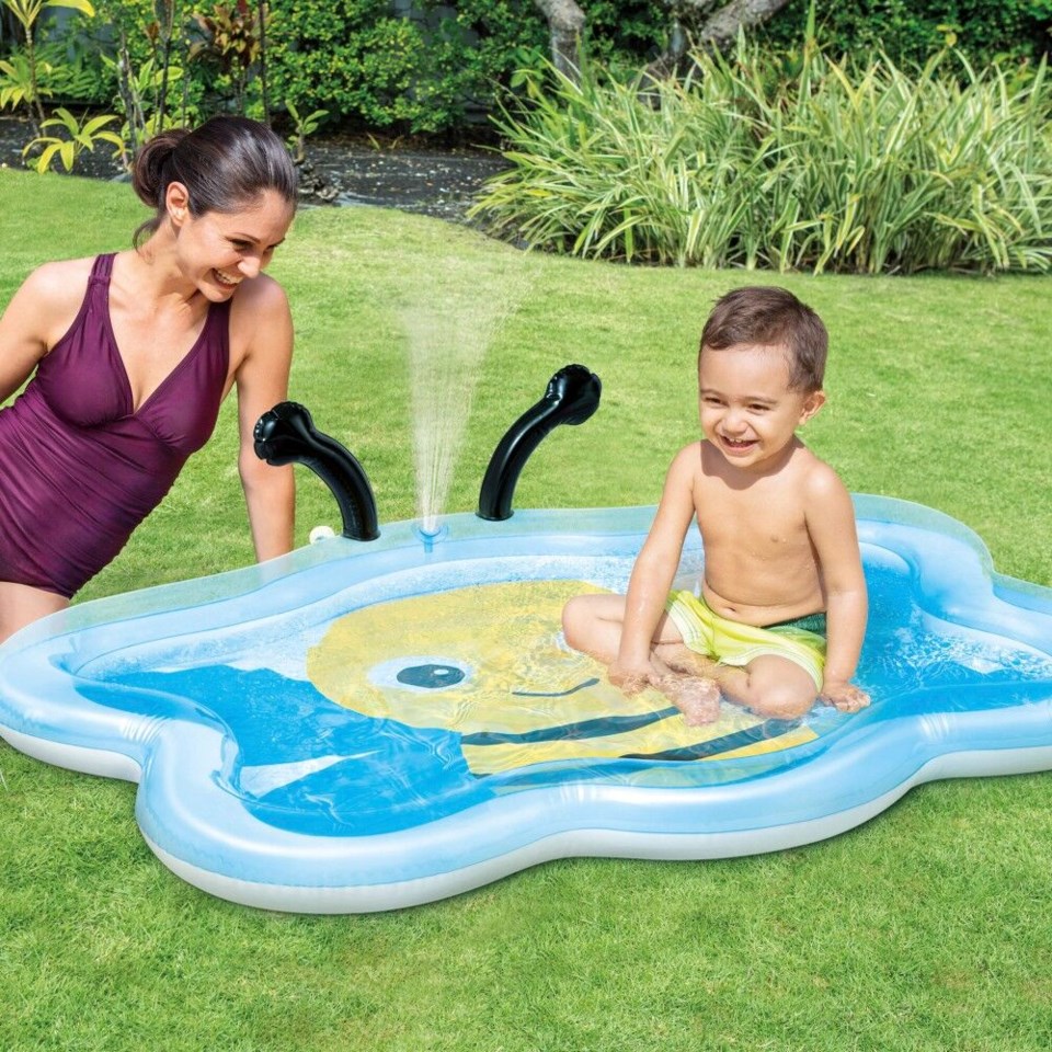 Inflatable splash pool or children Intex Bumblebee