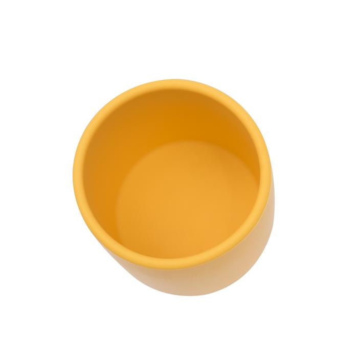 Silicone mug for kids We Might Be Tiny Grip Cup Yellow