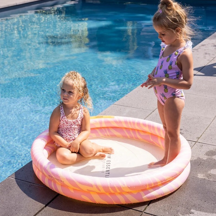 Inflatable pool for kids Swim Essentials Pink Zebra