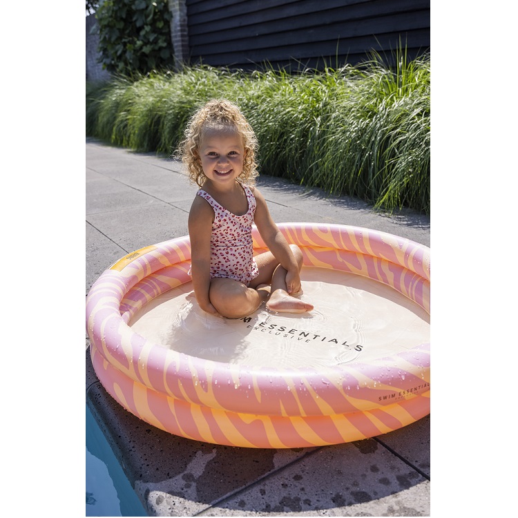 Inflatable pool for kids Swim Essentials Pink Zebra