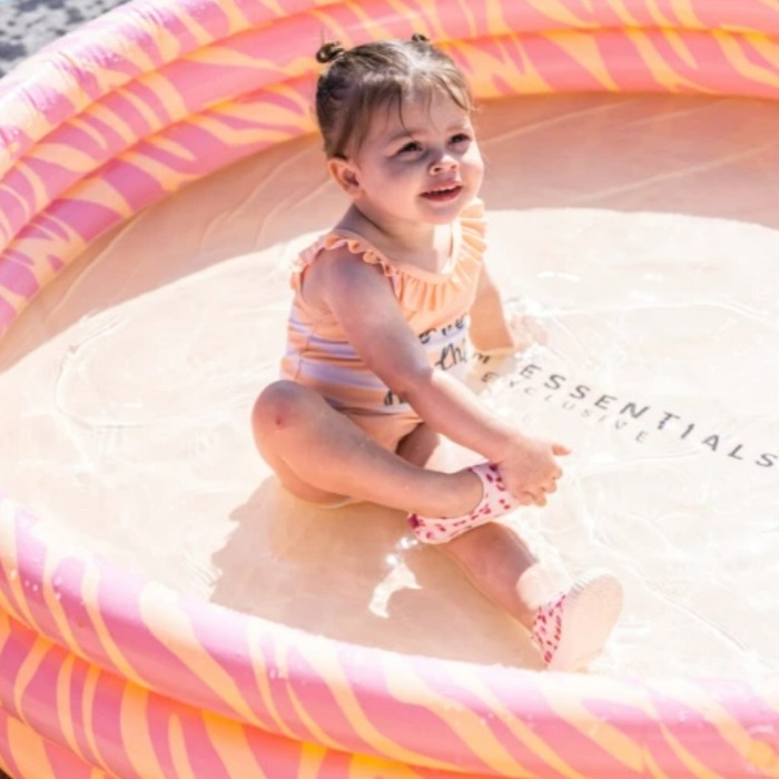 Inflatable pool for kids Swim Essentials Pink Zebra