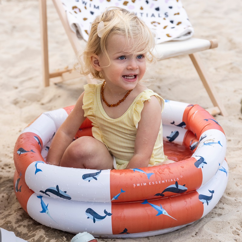 Inflatable Baby Pool - Swim Essentials Whales