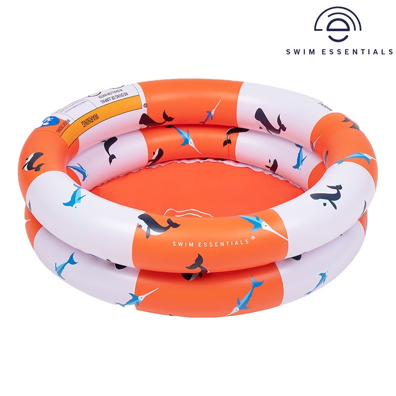 Inflatable Baby Pool - Swim Essentials Whales