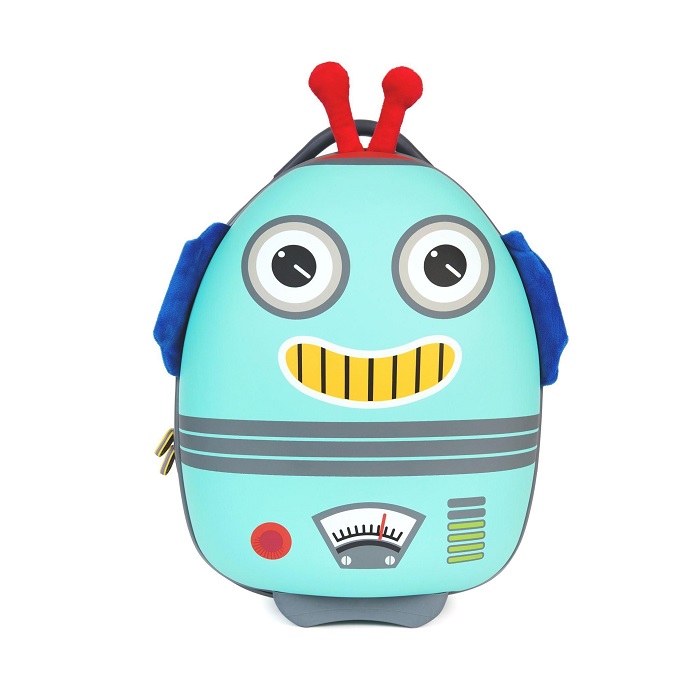 Children's suitcase Boppi Tiny Trekker Robot