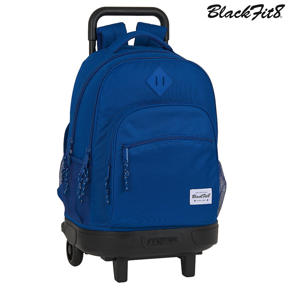 Suitcase for kids BlackFit8 Trolley Backpack Oxford Blue