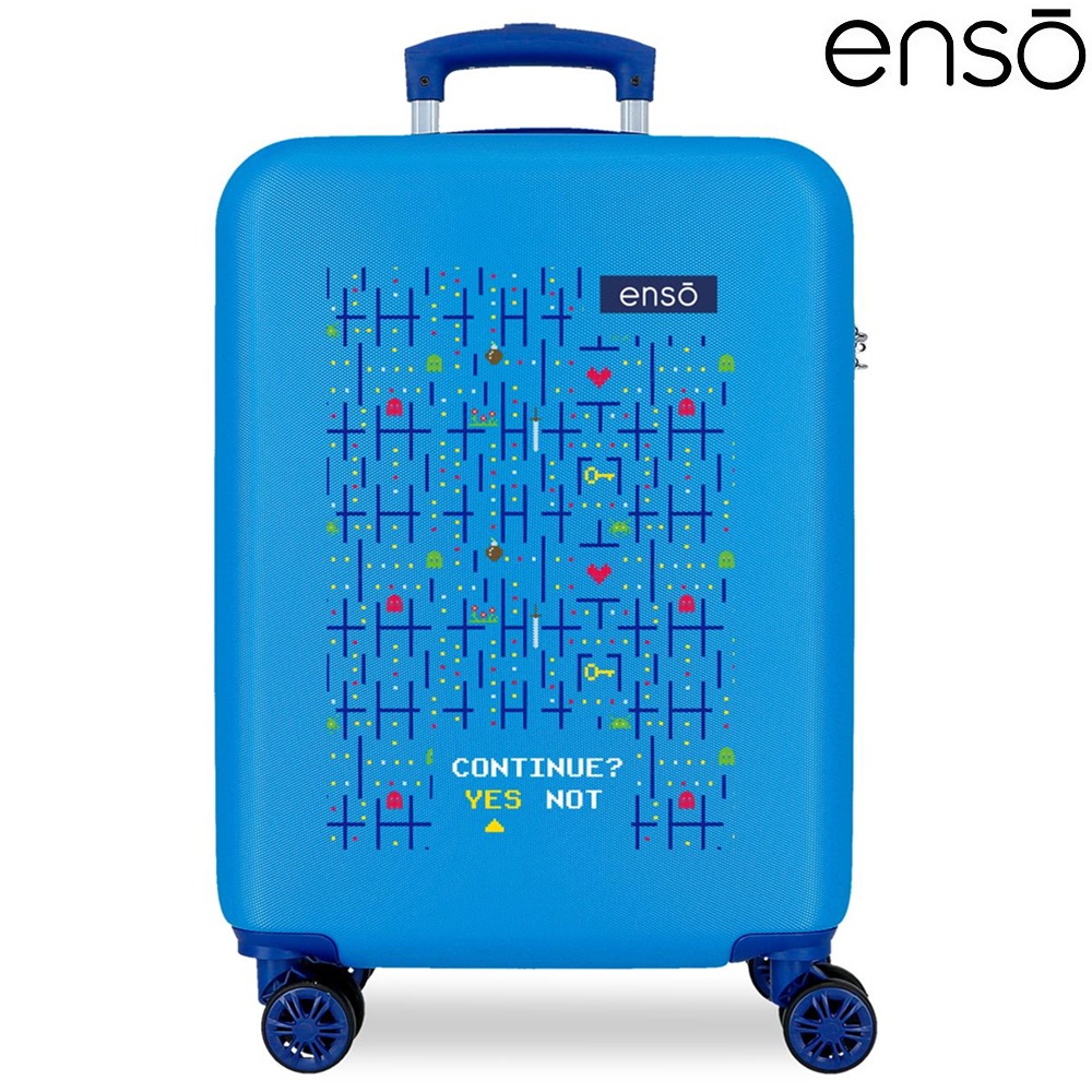 Suitcase for kids Enso Gamers Blue