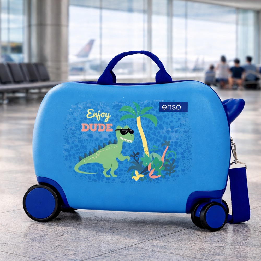Suitcase for Children - Enso Dino Dude Suitcase for Children - Enso Dino Dude