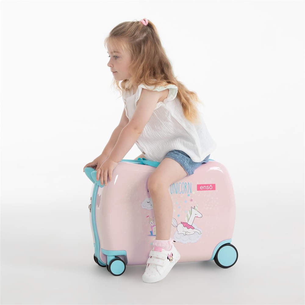 Ride-on suitcase for kids Enso Magic Unicorn