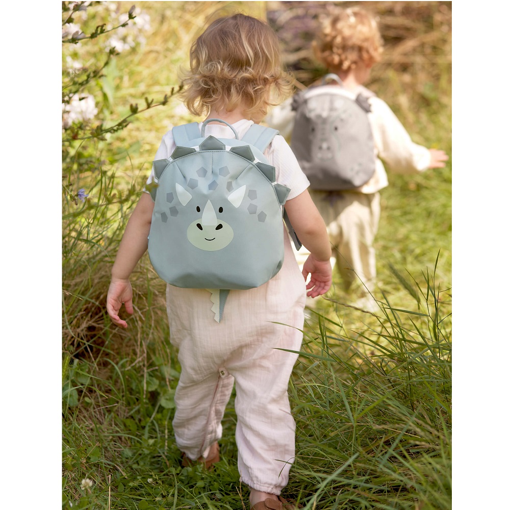 Kid's backpack Lässig About Friends Blue Dino