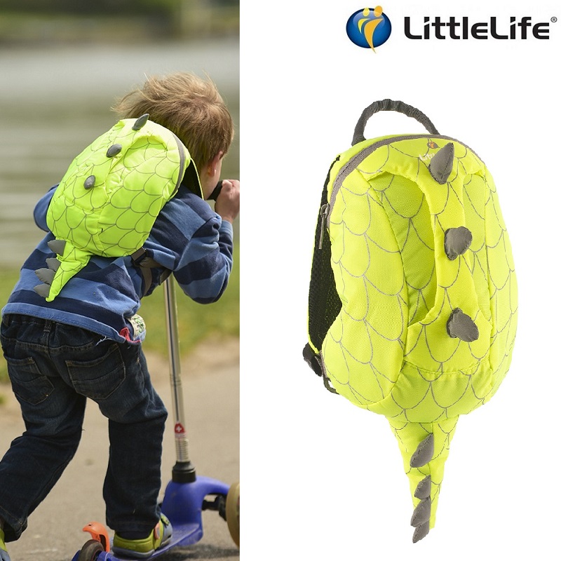 Children's backpack LittleLife Kids HV Act Yellow
