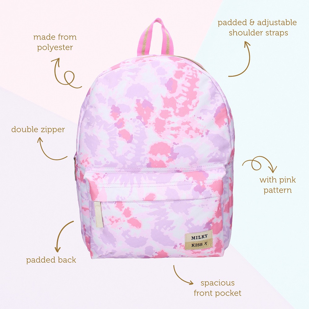 Backpack for kids Milky Kiss Love and Laugther