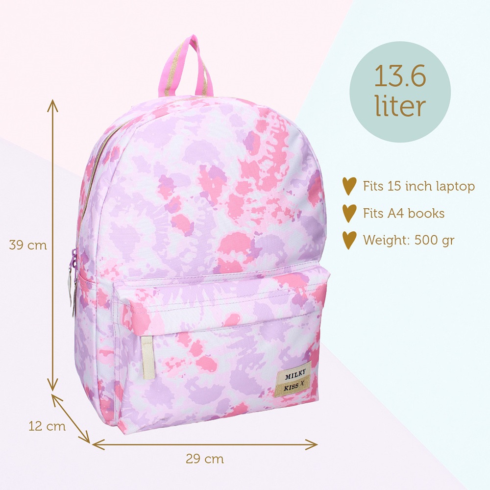 Backpack for kids Milky Kiss Love and Laugther