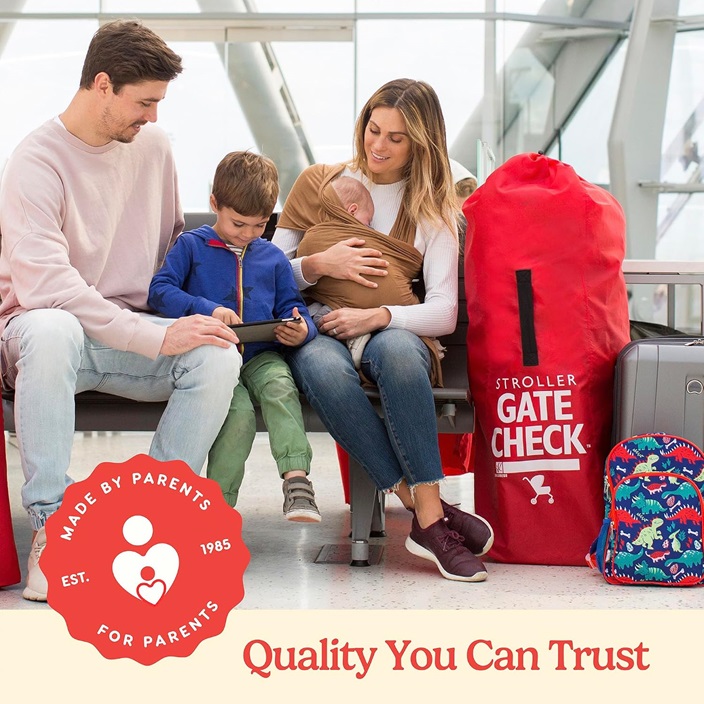 Transport Bag for Strollers - Gate Check Red