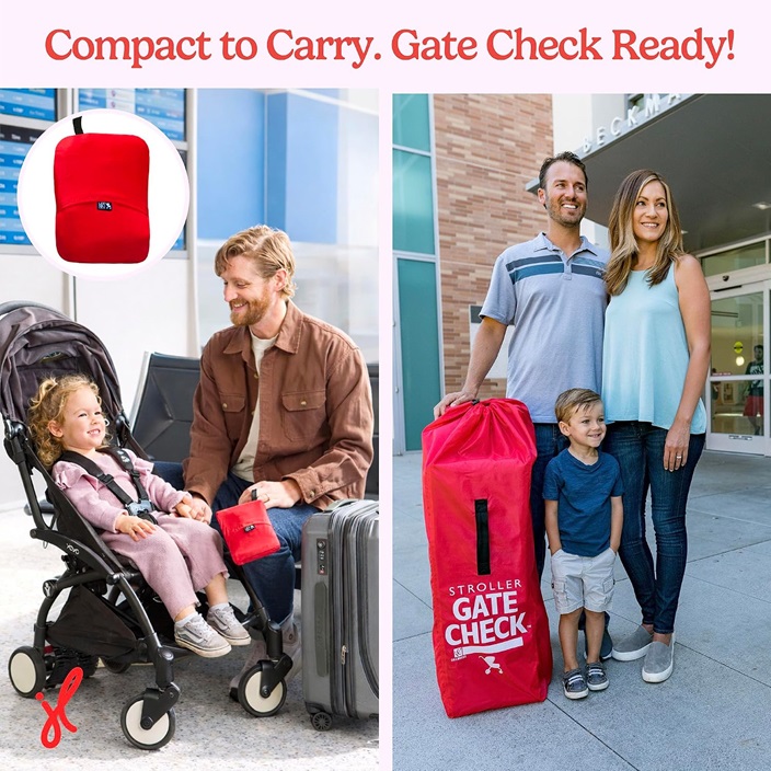 Transport Bag for Strollers - Gate Check Red