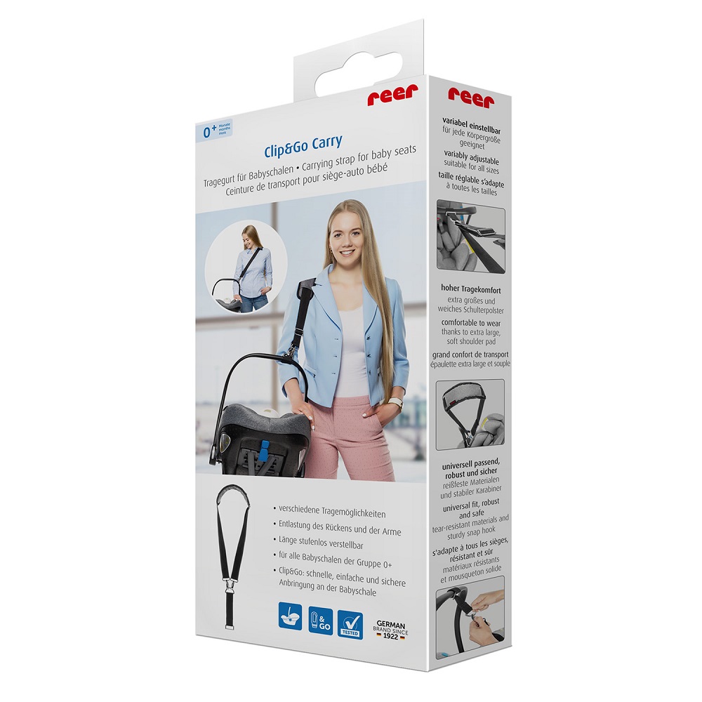 Reer carrying strap for baby car seats
