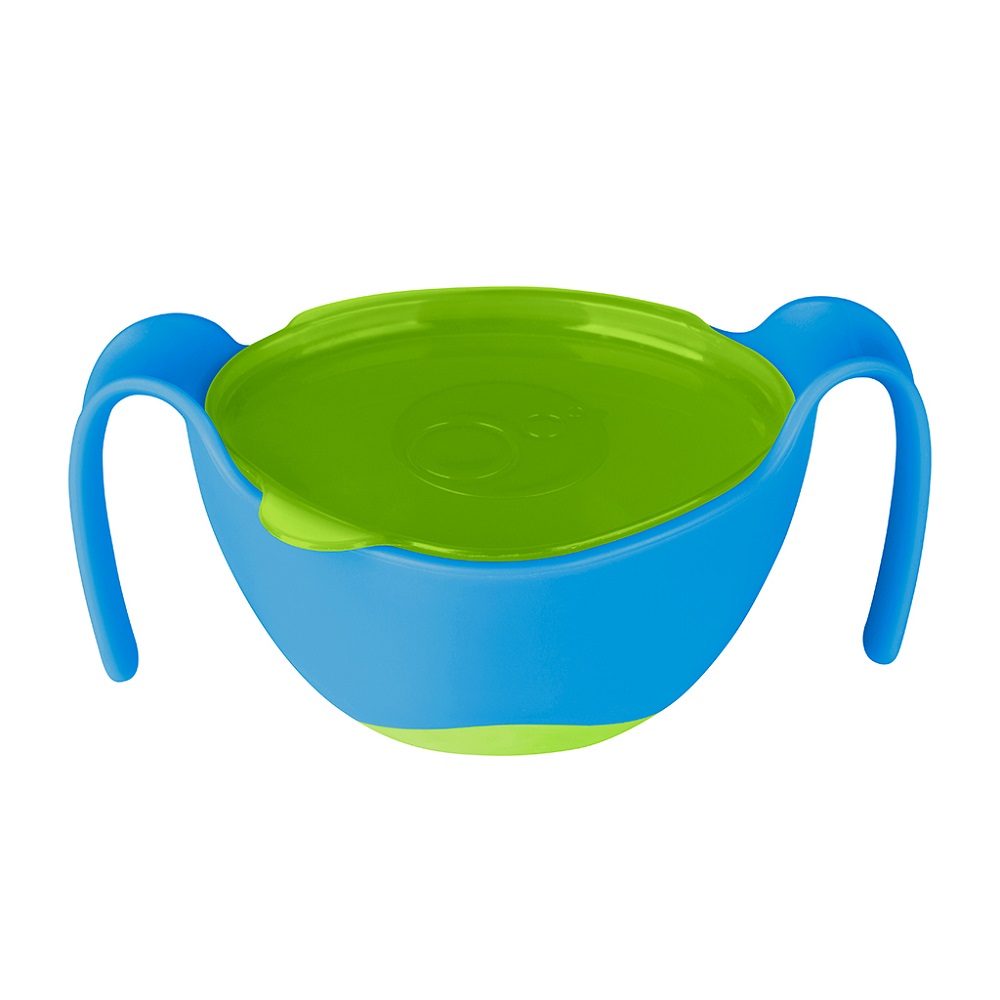 Kids' bowl and straw B.box Ocean Breeze