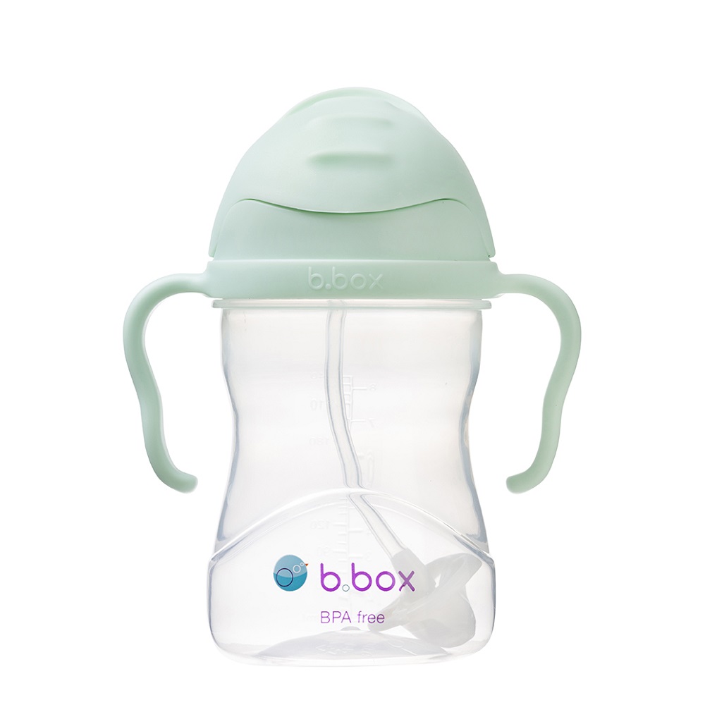 Sippy cup and water bottle for kids B.box Pistachio