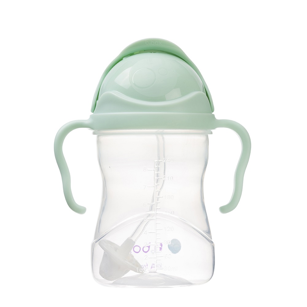 Sippy cup and water bottle for kids B.box Pistachio
