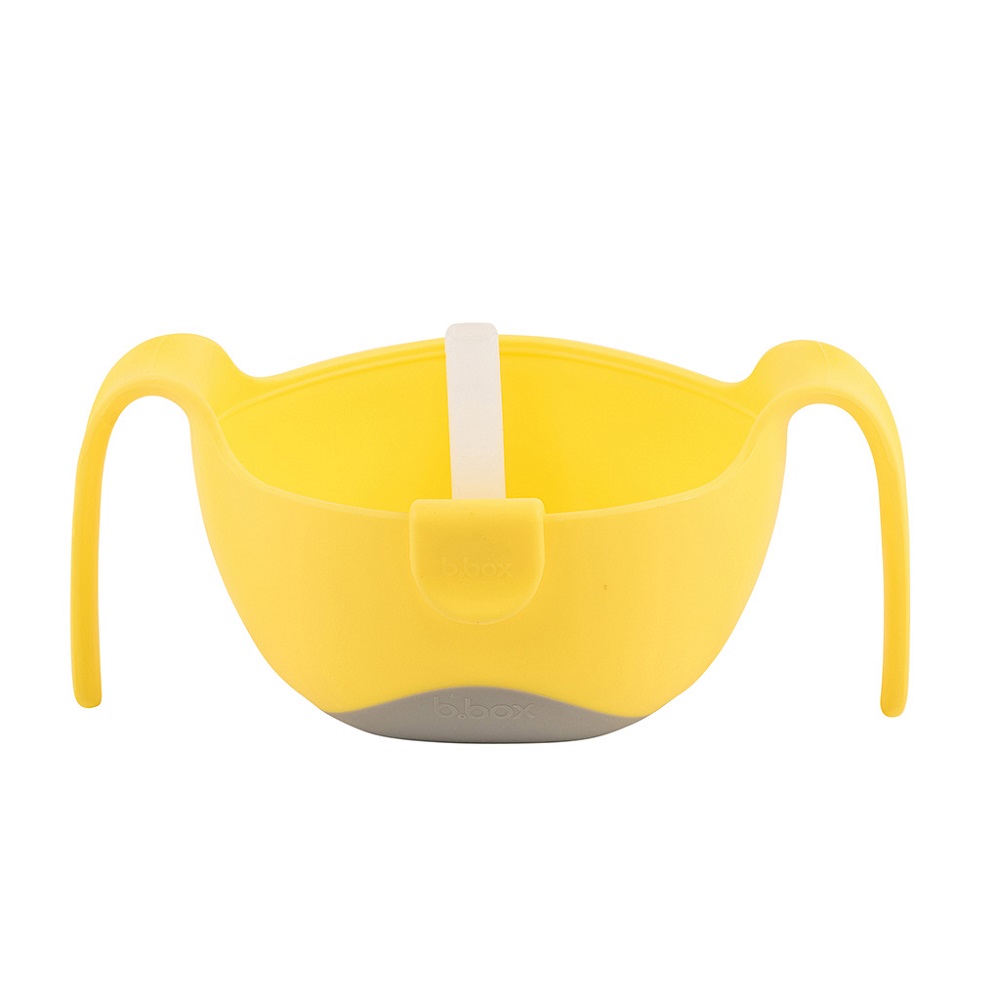 Kids' bowl and straw B.box Lemon Sherbet