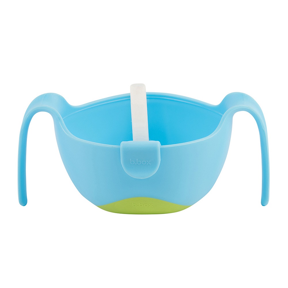 Kids' bowl and straw B.box Ocean Breeze