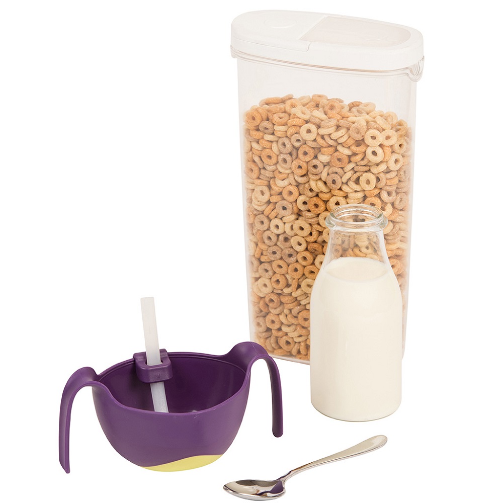 Kids' bowl and straw B.box Passion Splash