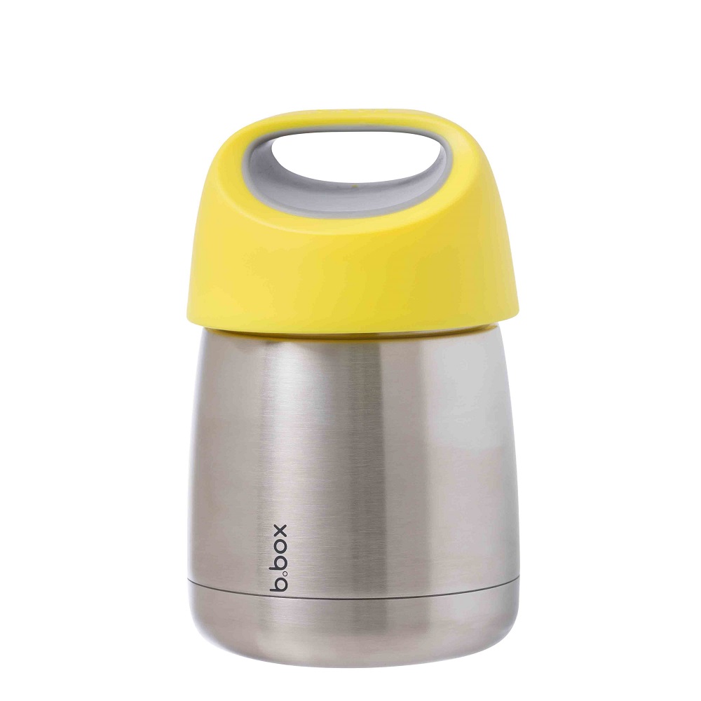 Food thermos B.box Insulated Food Jar Lemon Sherbet