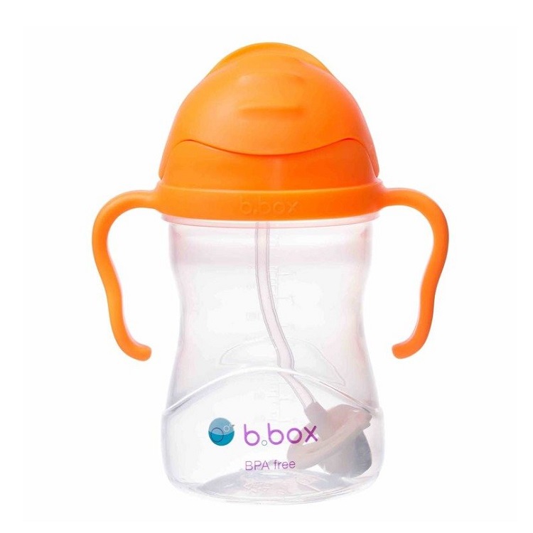 Sippy cup and water bottle for kids B.box Orange Zing