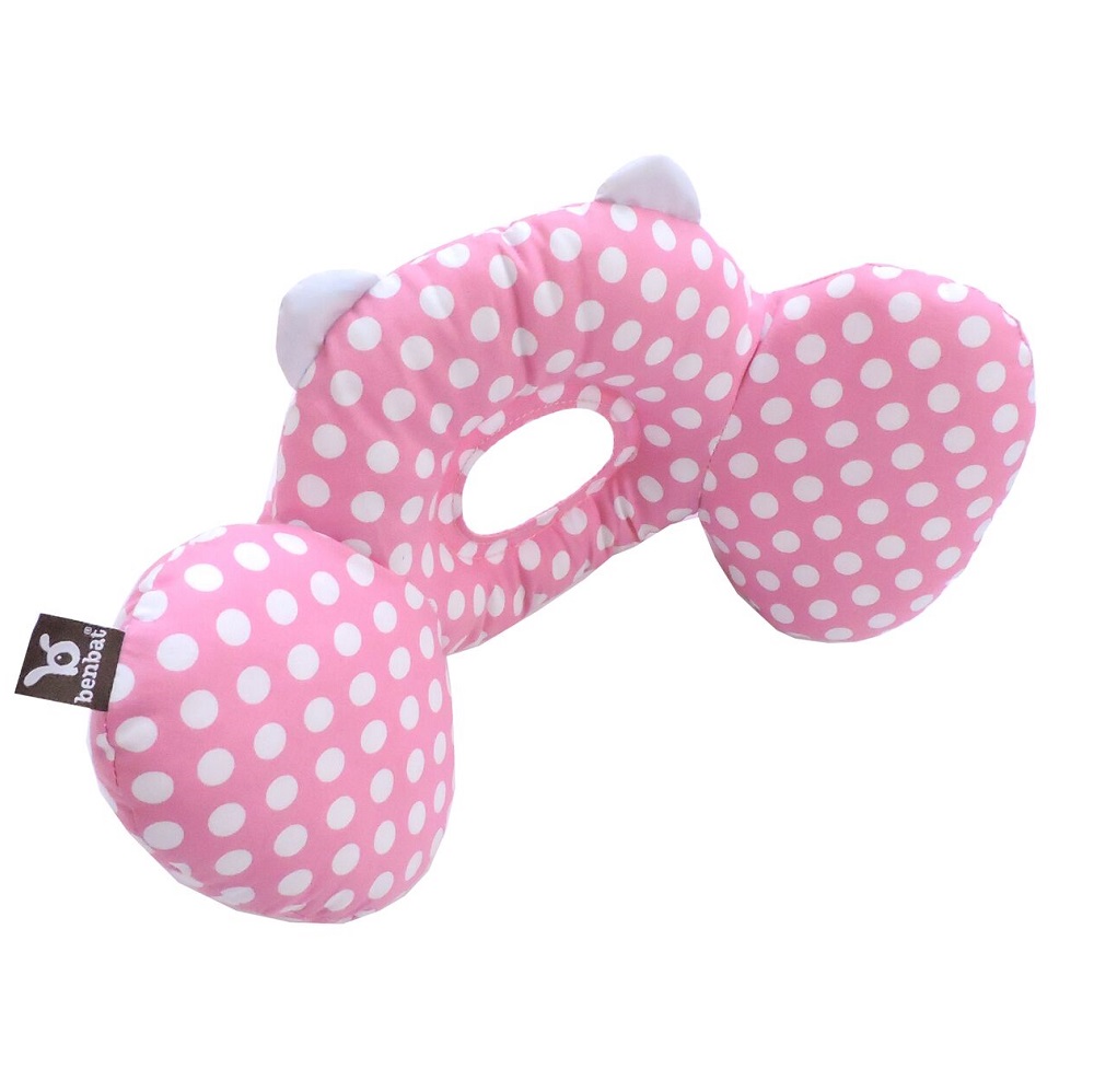 Baby Neck Support - Benbat Bear Hug Pink