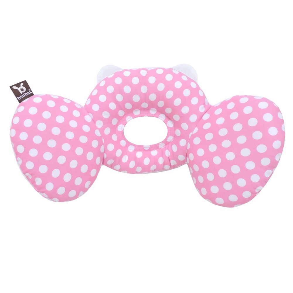 Baby Neck Support - Benbat Bear Hug Pink